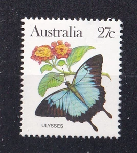 Australia Vintage 1983 Postage Stamps Kaisersegler Butterflies Animals Mi 842 - Picture 1 of 1