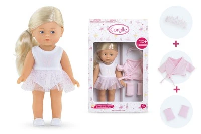 SIMBA DICKIE VERTRIEBS-GMBH & CO. KG Simba Corolle LTC Rosy Ballerina Set - Puppe mit zartem Vanille Duft