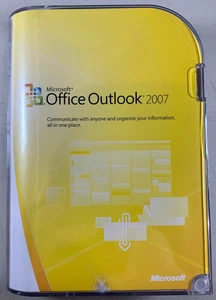 Microsoft Office Outlook 2007 mit Hülle CD & Product Key Vollversion OEM - Bild 1 von 6