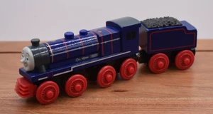 Rare 2003 Hank & Tender Thomas and Friends Wooden Railway Train Vintage Magnetic - Picture 1 of 8