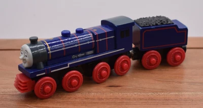 Rare 2003 Hank & Tender Thomas and Friends Wooden Railway Train Vintage Magnetic - Image 1 of 4