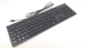 NEUE Dell KB216 DEUTSCHE Slim Office Multimedia Desktop Tastatur (SCHWARZ) - 0VDH0 - Bild 1 von 4