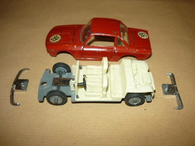 MEBETOYS A32 LANCIA FULVIA HF RALLY MONTECARLO AUTOMODELLO SCALA 1/43 INCOMPLETO - Immagine 1 di 4