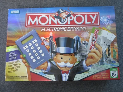 Monopoly Electronic Banking COMPLETE Hasbro Gaming 2007 TESTED WORKS - Image 1 of 4