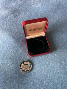 1 oz Silver Proof Main Coon 1 Crown Pobjoy Mint 1993 Limited Scarce - Picture 1 of 5