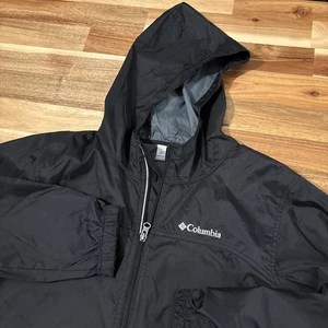 Columbia Jugend Windbreaker Jacke Größe L 14/16 schwarz - Bild 1 von 7