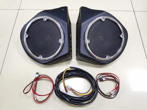 King Rear Trunk 5.25" Speaker Pods For Harley Touring Street Electra Glide 98-13 - Picture 1 of 9