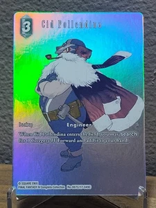 Final Fantasy TCG - Legacy Collection Cid Pollendina - Re-067C/17-049C - Full Art Foil - Bild 1 von 2