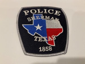 Sherman Police State Texas Tx Colorful - Picture 1 of 1