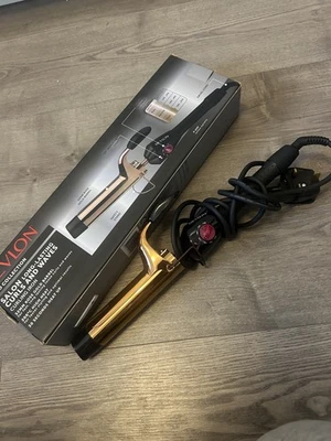 New In Box, Revlon Pro Collection Rose gold Curling Iron, Used Once Only - Image 1 of 2