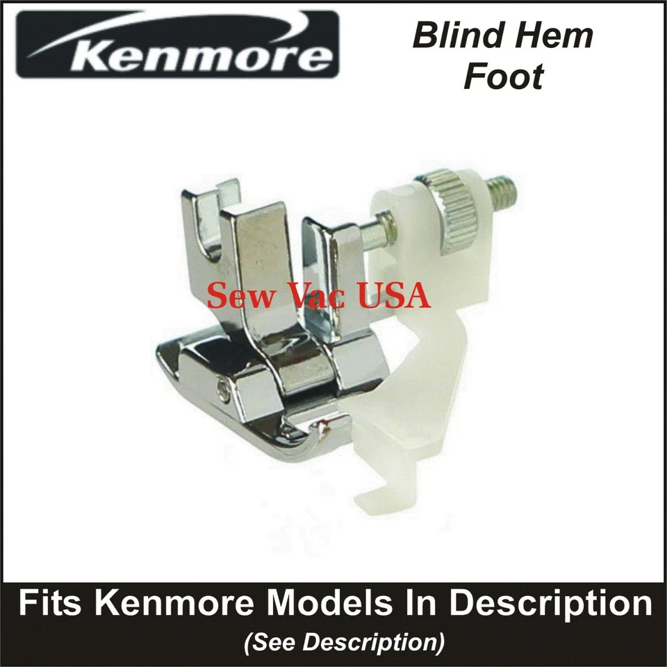Kenmore Adjustable Blind Hem Foot Fits Low Shank Models In Description - Image 1 of 1