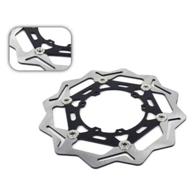 Rotor de disco de freio dianteiro flutuante preto 270MM para Suzuki RMX 450 2010-2012 - Imagem 1 de 4