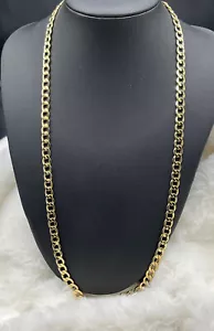 $2600 - 5.2MM wide Unisex 24" 10k Yel. Gold Rolo Chain - Brand New Condition - Picture 1 of 22