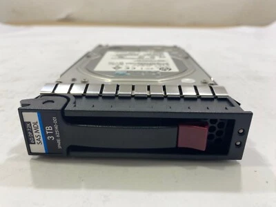 625031-B21 - HP 3TB 6G 7.2K 3.5" LFF MDL SAS Hard Drive 625140-001 - Image 1 of 2