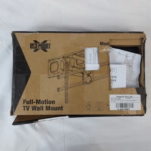 USX MOUNT Full Motion Wall Mount for 42"-82" TVs Swivel and Tilt Bracket with... - Picture 1 of 4
