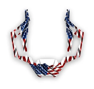 Arctic Cat Wildcat Trail Graphic Decal Kit Wrap Patriot - Picture 1 of 1