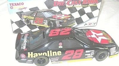 TEXACO FORD THUNDERBIRD  DIE-CAST BANK,, ROBERT YATES  GREAT GIFT ITEM - Image 1 of 4