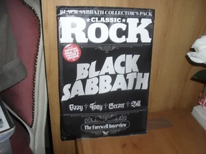 Classic Rock magazine July '25 Black Sabbath Collector Pack inc Final gig poster - Picture 1 of 3
