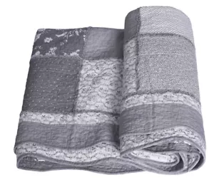 Bettüberwurf Patchwork Decke XXL Bettdecke Tagesdecke Steppdecke Landhaus Quilt - Bild 1 von 6