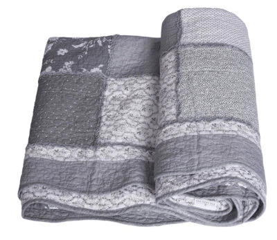 Sofaüberwurf Sofadecke Steppdecke Patchwork Plaid Bettüberwurf 220x200cm Decke - Bild 1 von 4