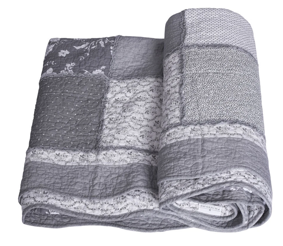 Sofaüberwurf Sofadecke Steppdecke Patchwork Plaid Bettüberwurf 220x200cm Decke - Bild 1 von 4