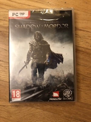 Middle Earth Shadow of Mordor PC works Win 7 8 10 Brand New Sealed Fast Shipping - Imagem 1 de 2