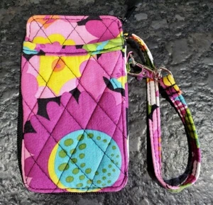 Cartera de pulsera Vera Bradley Va Va Bloom con cremallera - Imagen 1 de 3