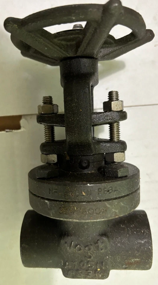 FLOWSERVE VOGT CARBON STEEL 3 4 NPT GATE VALVE SERIES 12111