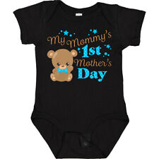 Inktastic Mommys 1st Mothers Day-cute Baby Bear Baby Bodysuit Kids Cute Infant