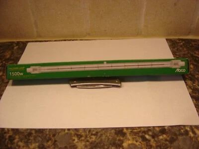 ABCO 1500 WATT DOUBLE ENDED T3,RSC BASE,CLEAR - Image 1 of 2