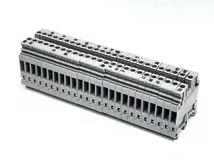 Entrelec 1SNA115116R0700 M4/6 5116 Gray Terminal Block 4mm 800V LOT OF 25 - Picture 1 of 5