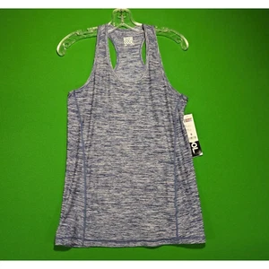 NEW 32 Degrees Cool Tank Top Womens Small Blue Racerback Stretchy Sleeveless NWT - Picture 1 of 10