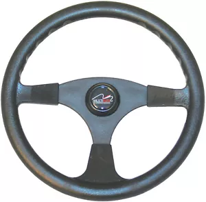 Boat Steering Wheel 3 Spoke ALpha 340mm Sports Wheel Marine Multiflex - Picture 1 of 3