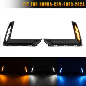Fits Honda CR-V CRV 2023-2025 LED DRL Daytime Running Light turn Signal Assembly - Foto 1 di 13