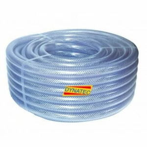 Klar Geflecht 5/8" Kippschlauch Powerflush 16mm Powerflushing Wasserkompressor Luft - Bild 1 von 4