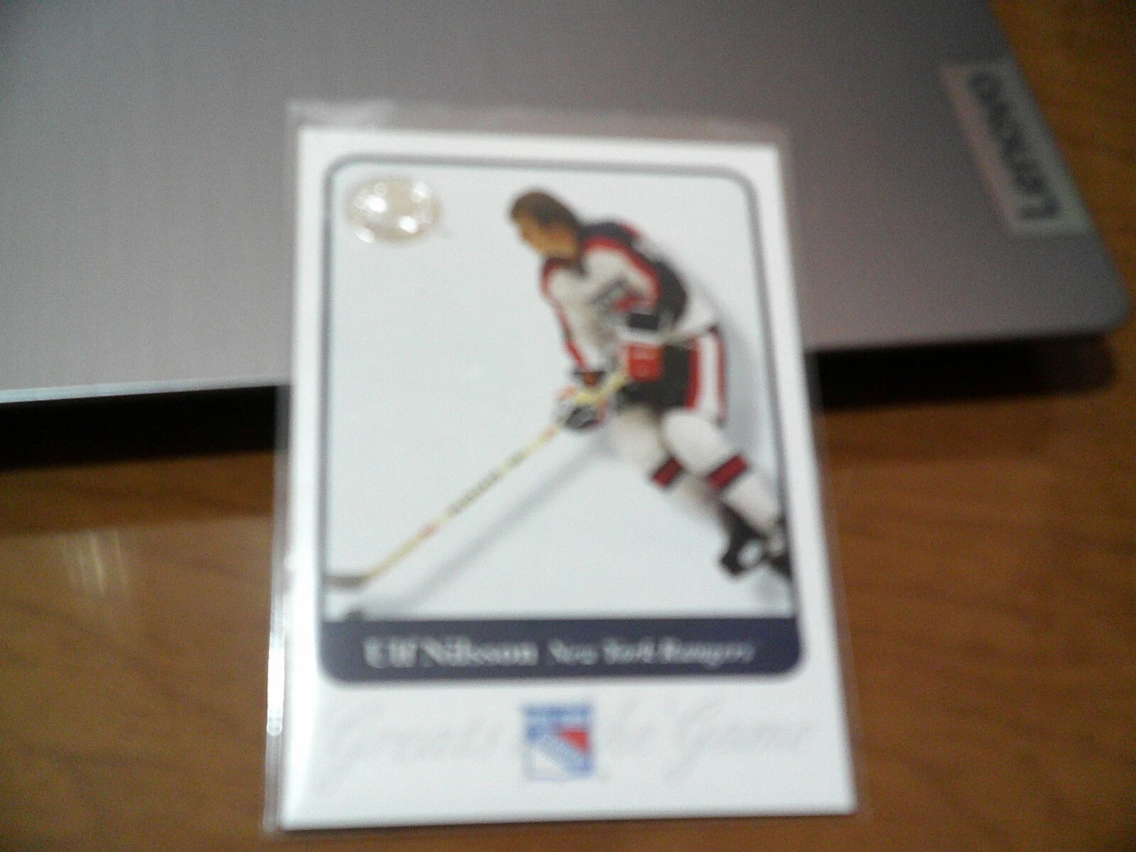 2001 FLEER GREATS OF THE GAME # 26- ULF NILSSON- RANGERS- MINT