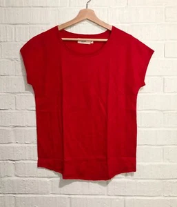Women's T-Shirt Fashion Cotton Top Tees Slim Fit Curved Hem Cotton - Picture 1 of 5