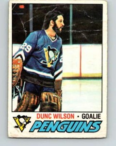 (HCW) 1977-78 O-Pee-Chee #224 Dunc Wilson  Pittsburgh Penguins V14529