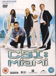 CSI,MIAMI season one  3 DVD - Picture 1 of 2