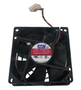 AVC DL08025R12U Ventola 80x80x25mm DC12V 0.50A 4-Pin 4-Wire Alloggiamento case - Afbeelding 1 van 7