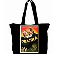 Draculas Film Poster Tragetasche alt Retro klassischer Horrorfilm