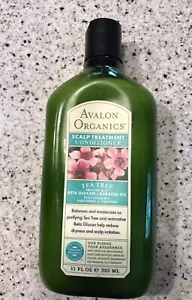 Avalon Organics Scalp Treatment Conditioner Tea Tree 11 oz - Picture 1 of 2