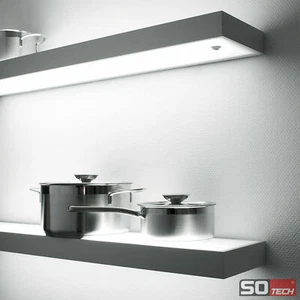 Wandleuchte Leuchtregal Lichtboden Lichtboard Glasbodenleuchte Dekoleuchte - Bild 1 von 3