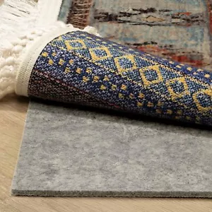 Rug Pad 8x10 with Adhesive Surface and Rubber Backing, Double Side Non Slip, ... - Picture 1 of 7