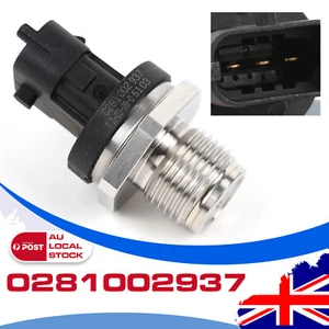 0281002937 Replace 0281002706 Rail Pressure Sensor for Holden1.3 1.6 1.9 2.0 - Picture 1 of 8