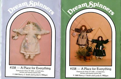 A Place for Everything Sewing Pattern Primitive Tooth Fairy Kitchen Notions - Image 1 of 4