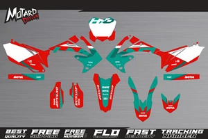 Graphics Kit for Honda CRF 250 R 2010 2011 2012 2013 Decals by Motard Design - Picture 1 of 3