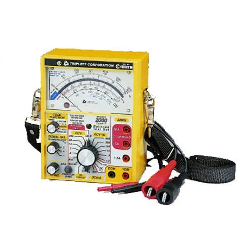 Triplett 2000 (2010) Railroad Test Set No Cab Filters