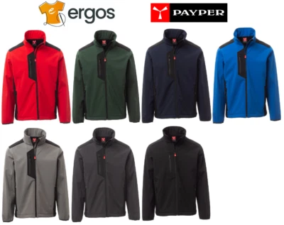 PAYPER GALWAY Softshelljacke Atmungsaktive Jacke Regenjacke Herren - Bild 1 von 2