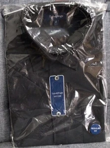 Brand New - Mens Taylor & Wright Black Shirt Short Sleeves - 17” 46 Chest (M15) - Picture 1 of 5